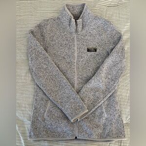 LL Bean Fleece Zip Jacket